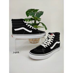 Vans Sk8-Hi Mix & Match Women's Size 8.5 US Canvas  Black Sneakers 721356